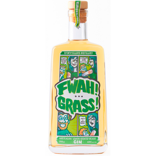 Storytellers Distillery Fwah Grass Australian Lemon Scented Grass Gin 500m