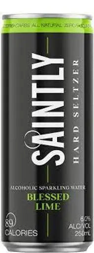 Saintly Seltzer Lime 250ml - pack of 24