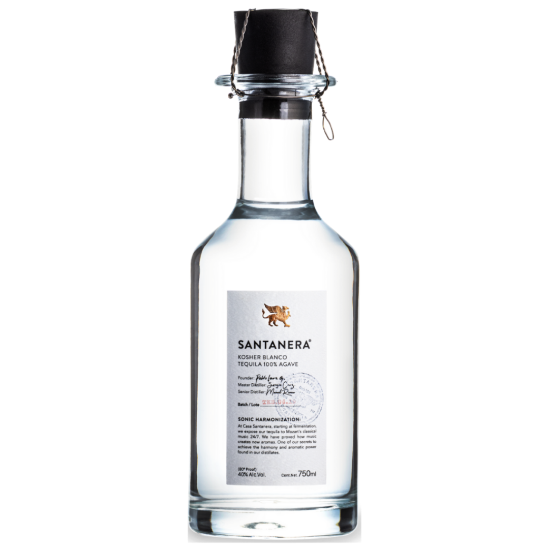 Santanera Tequila Silver Kosher 750ml