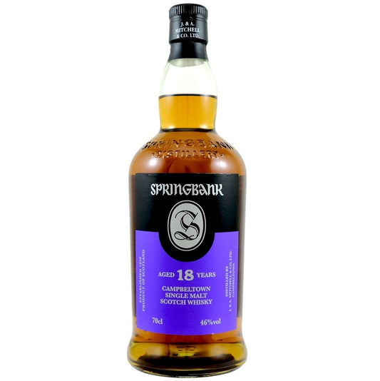 Springbank 18 Year Old 2021 Release Single Malt Whisky 750Ml