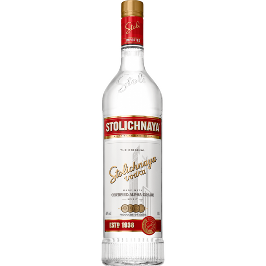 Stolichnaya Red Vodka 1L