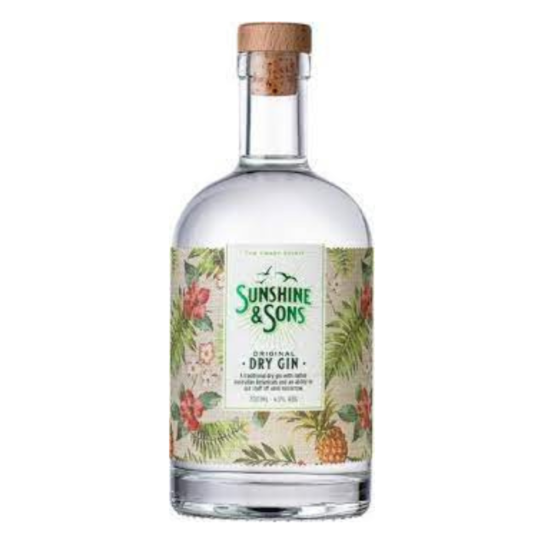 Sunshine & Sons Original Dry Gin 700Ml