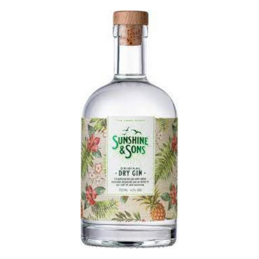 Sunshine & Sons Original Dry Gin 700Ml