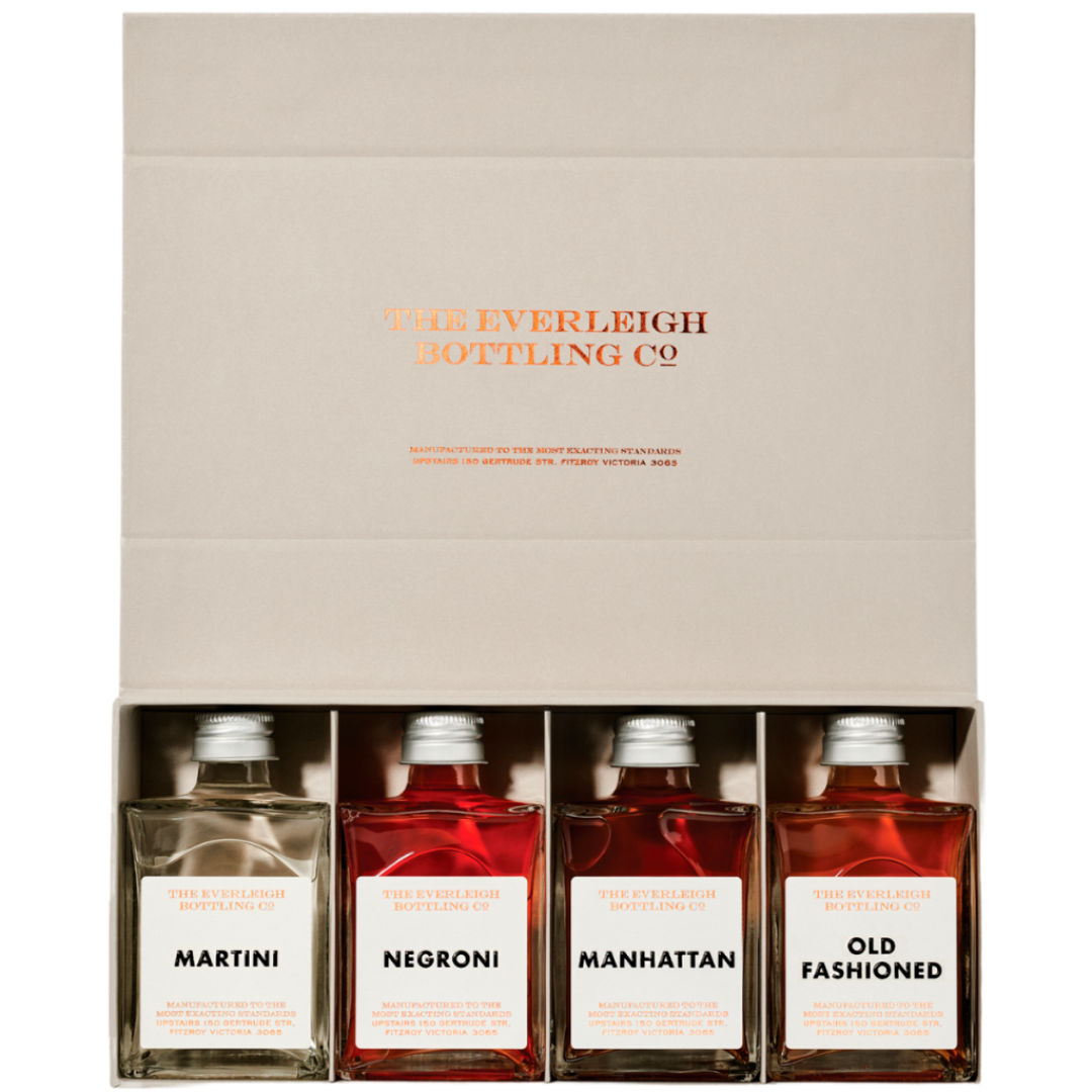 The Everleigh Bottling Co The Famous Four Gift Set 4 x 90ml