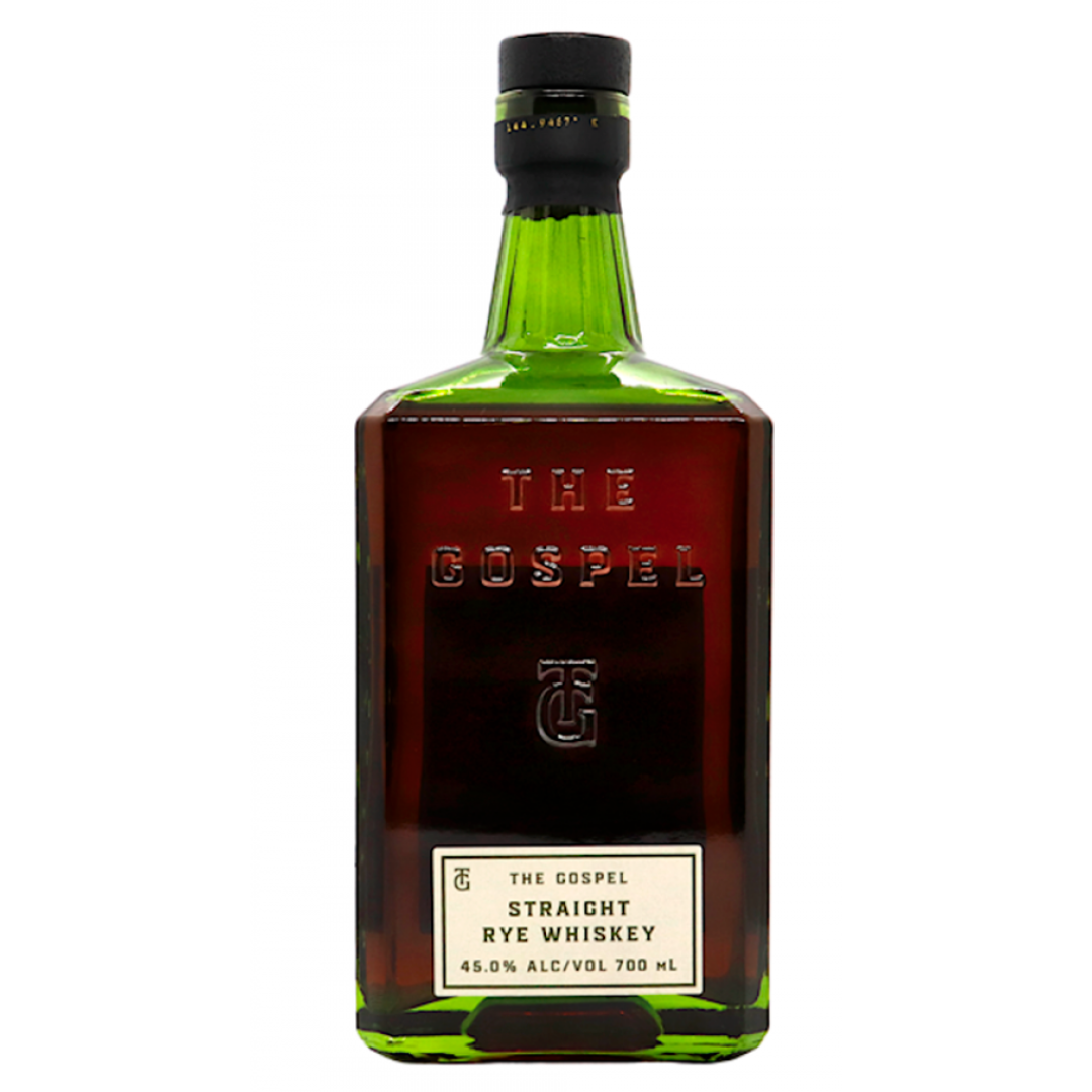 The Gospel Straight Rye Whiskey 700ml