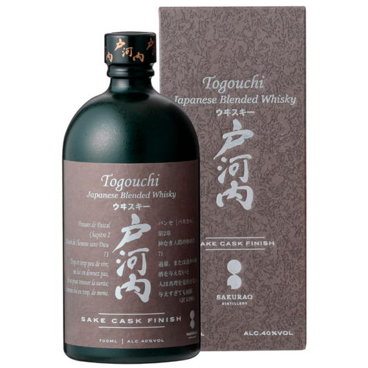 Togouchi Sake Cask Finish Japanese Whisky 700ml