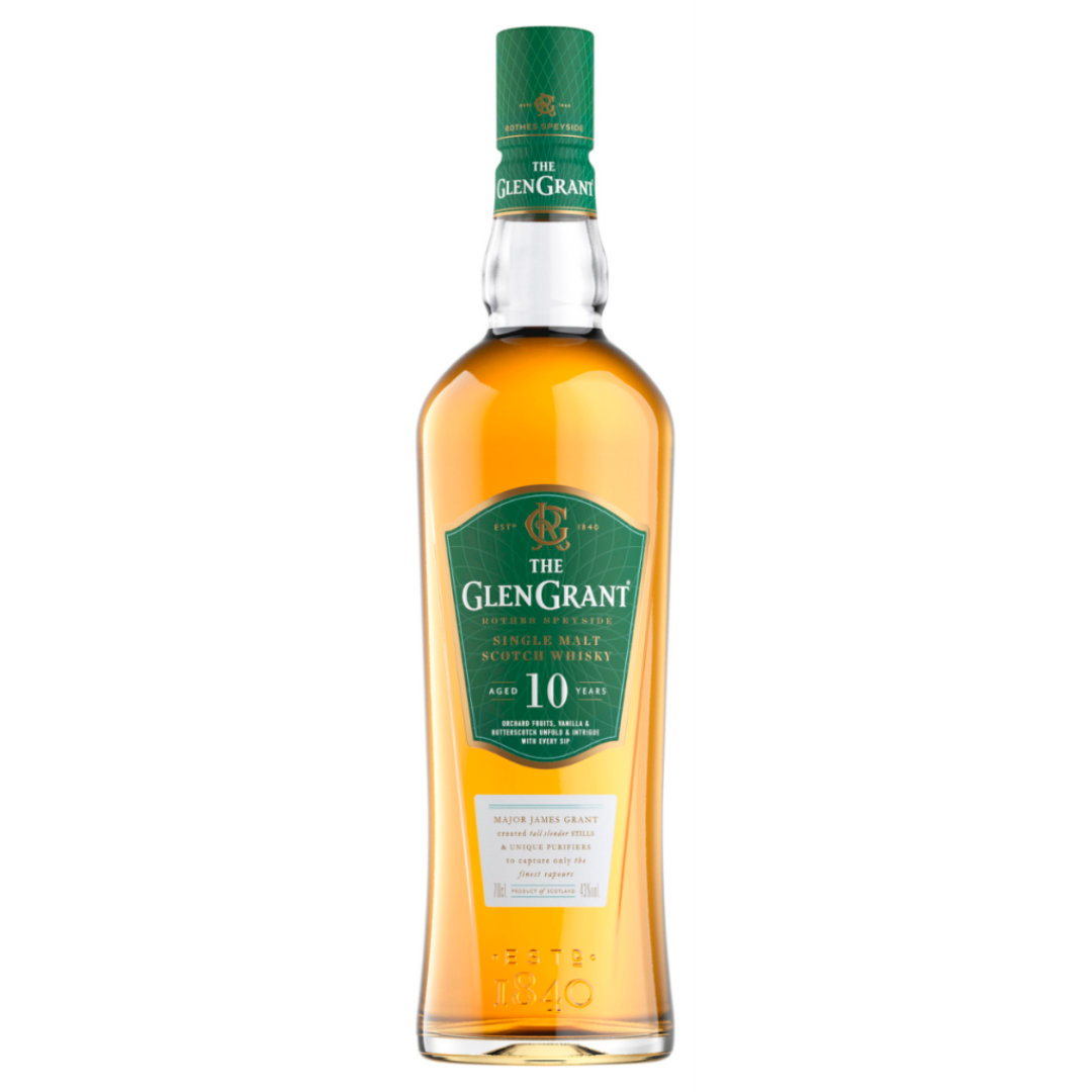 The Glen Grant 10 Year Old Single Malt Scotch Whisky 700ml