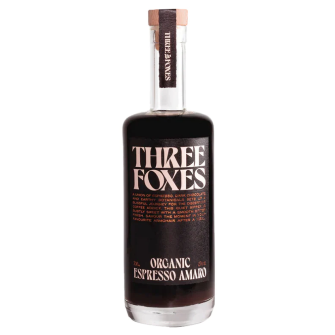 Three Foxes Organic Espresso Amaro 700mL