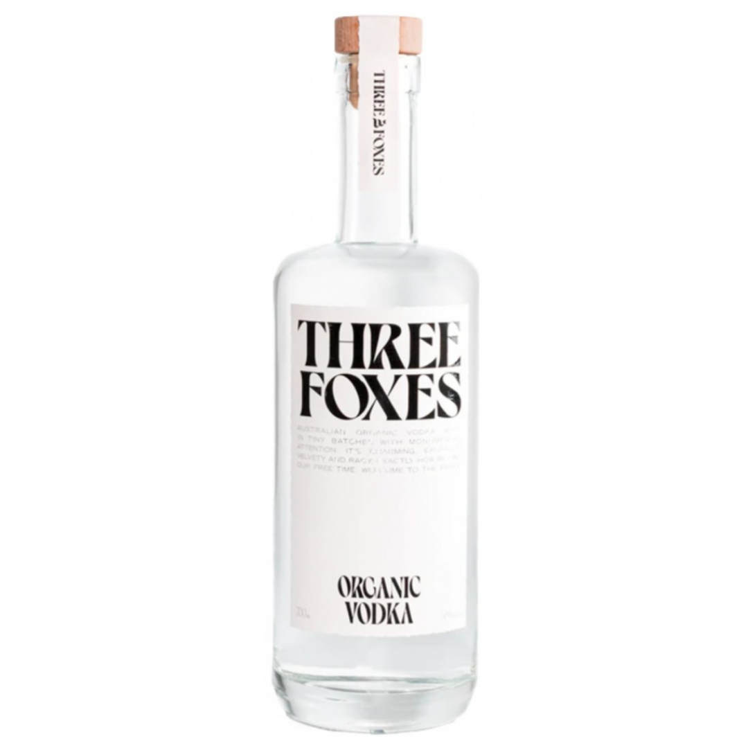 Three Foxes Organic Vodka 700ml