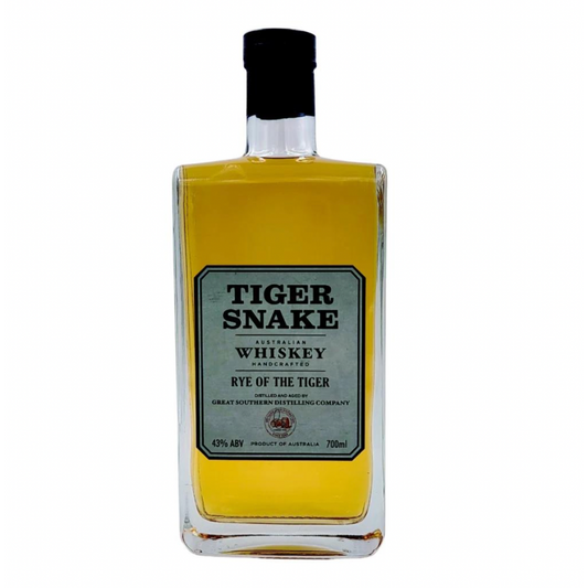 Tiger Snake Rye Of The Tiger 43% Australian Whiskey (700ml)