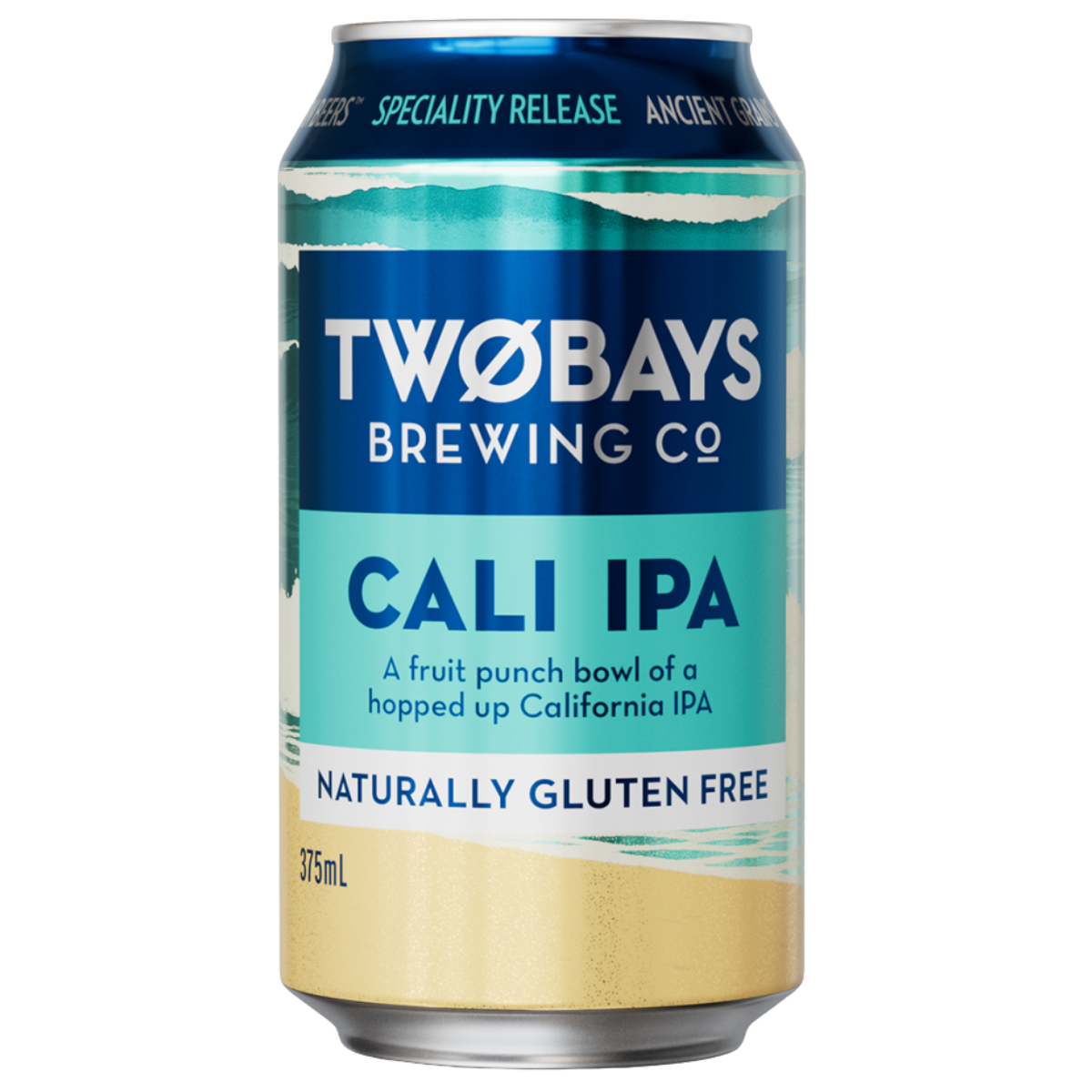 Two Bays Brewing Co Blue Steel Cold Ipa 375Ml - Pack Of 16