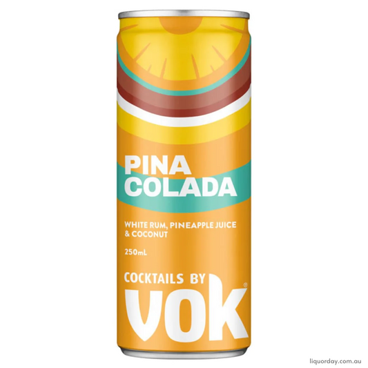 Vok Cocktail Cans Pina Colada 250Ml - Pack Of 24