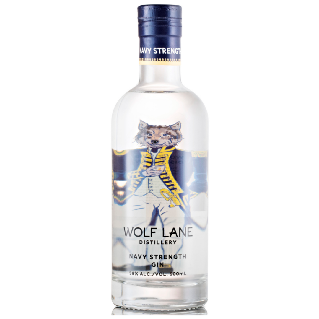 Wolf Lane Australian Distillery Navy Strength Gin 500mL