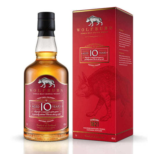 Wolfburn 10 Year Old Single Malt Scotch Whisky 700ml