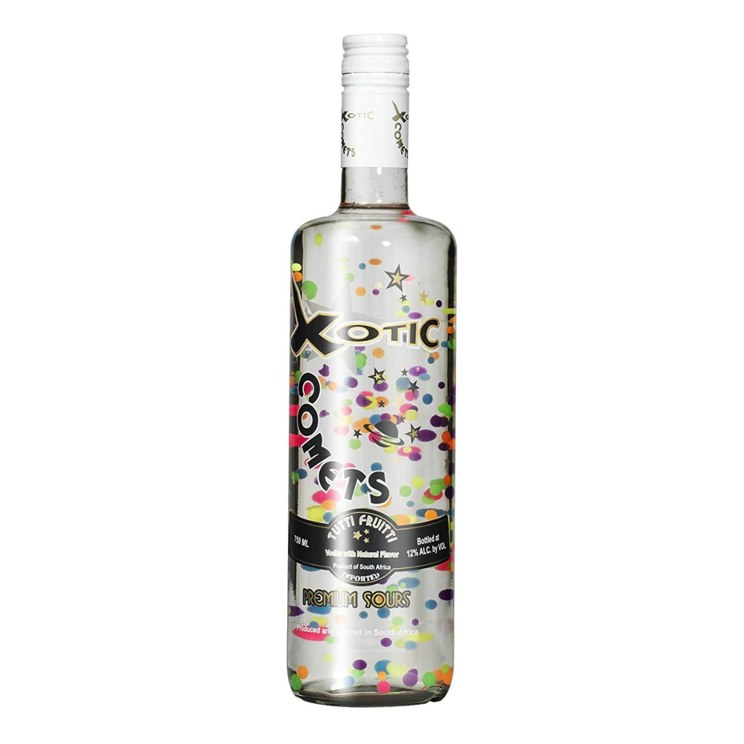 Xotic Comets Tutti Frutti Vodka 750Ml