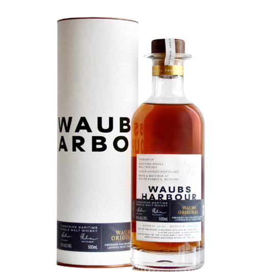 Waubs Harbour Original Tasmanian Maritime Single Malt Whisky 500ml