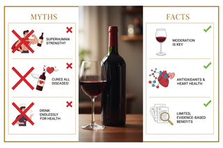 Red Wine Health Myths vs Facts