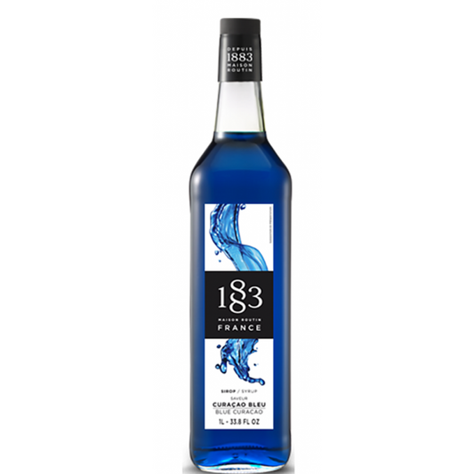 1883 Blue Curacao Syrup 1Lt