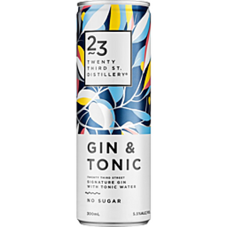 23Rd Street Gin & Tonic 300Ml - Pack Of 24