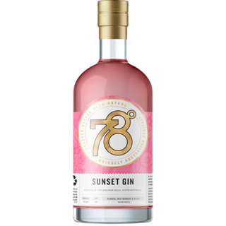 78 Degrees Sunset Gin 700Ml