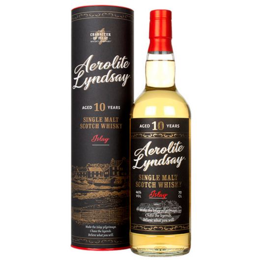 Aerolite Lyndsay 10 Year Old Islay Single Malt Scotch Whisky 700ml