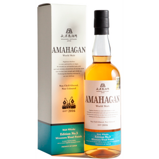 Amahagan World Malt No. 3 Mizunara Wood Finish 700mL