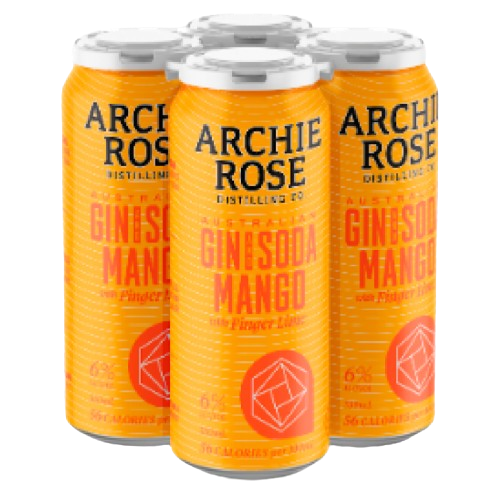 Archie Rose Straight Dry Gin & Mango Soda With Finger Lime 330ml