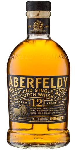 Aberfeldy 12 Year Old Highland Single Malt 700ml