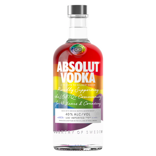 Absolut Rainbow Vodka Limited Edition 700Ml