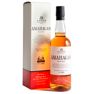 Amahagan World Malt No. 2 Red Wine Wood Finish 700mL