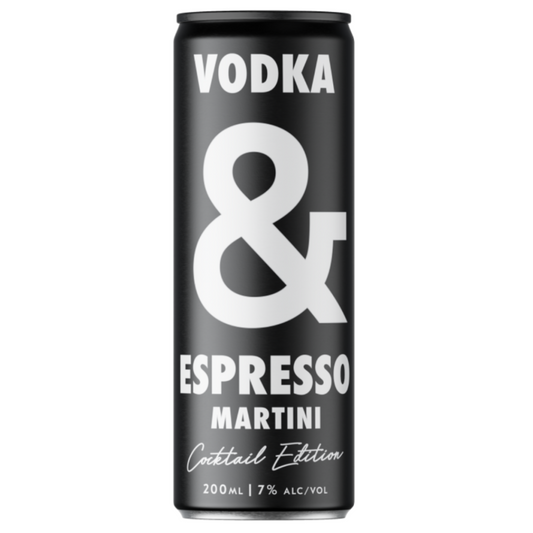 Ampersand Vodka & Espresso Martini 7% Cans 200mL