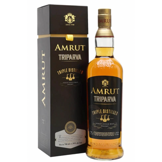 Amrut Triparva Triple Distilled Indian Single Malt Whiskey 700ml