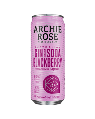 Archie Rose Australian Gin & Soda Blackberry with Lemon Myrtle (24 Pack)