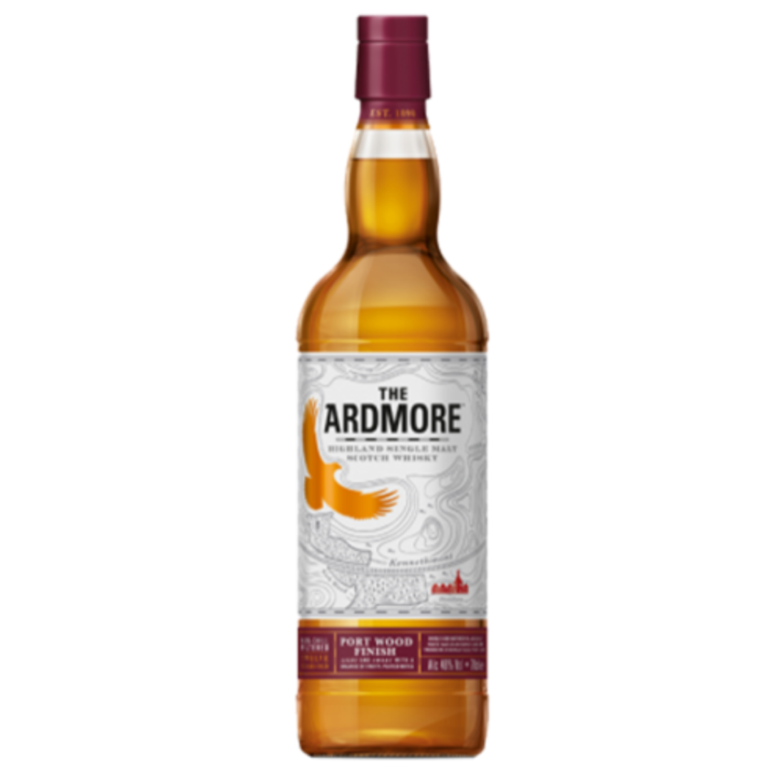 Ardmore 12 Year Old Port Wood Finish Single Malt Whisky 700ml