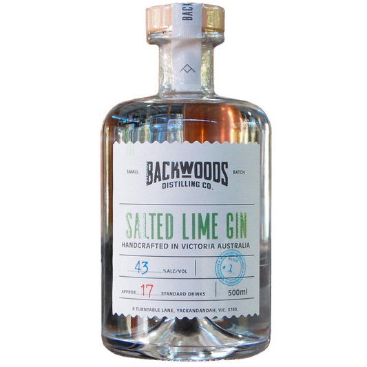 Backwoods Salted Lime Gin 500Ml