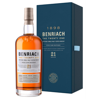 Benriach 21-Year-Old Single Malt Scotch Whisky 700ml
