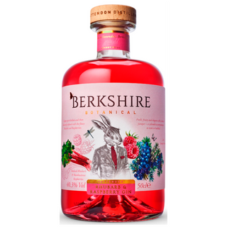 Berkshire Rhubarb & Raspberry Gin 500Ml