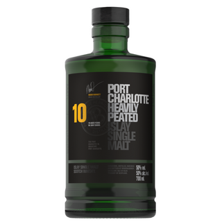 Bruichladdich Port Charlotte 10 Year Old Heavily Peated Islay Single Malt Scotch Whisky 700ml