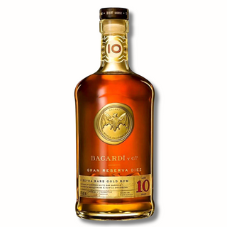 Bacardi Gran Reserva Extra Rare 10 Year Old Gold Rum 1Lt