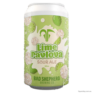 Bad Shepherd Lime Pavlova Sour 355Ml - Pack Of 16