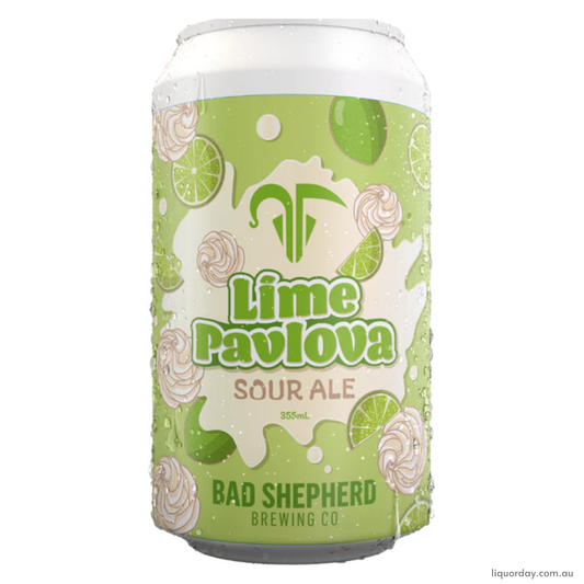 Bad Shepherd Lime Pavlova Sour 355Ml - Pack Of 16
