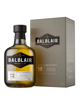 Balblair 12 Year Old Single Malt Scotch Whisky 700ml