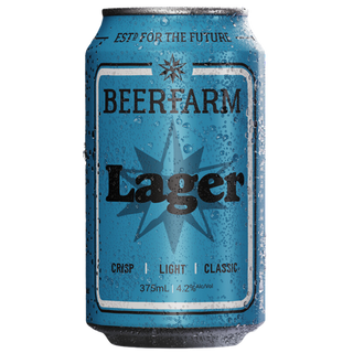 Beerfarm West Coast Lager Cans 375Ml - Pack Of 24