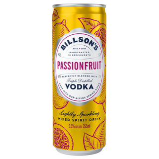 Billson'S Vodka & Passionfruit 355Ml - Pack Of 24