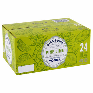 Billson'S Vodka & Pine Lime 355Ml - Pack Of 24