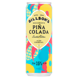 Billson's Pina Colada Cans Cocktail 355ml - Pack of 24