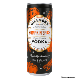Billson'S Pumpkin Spice & Vodka Cans 355Ml - Pack Of 24