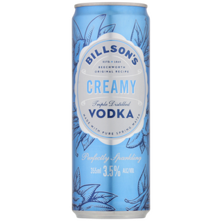 Billson's Vodka & Creamy 355ml - Pack of 24