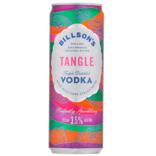 Billson's Vodka Tangle 355ml - Pack of 24