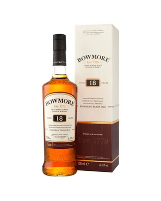 Bowmore 18 Year Old Islay Single Malt Whisky 700ml